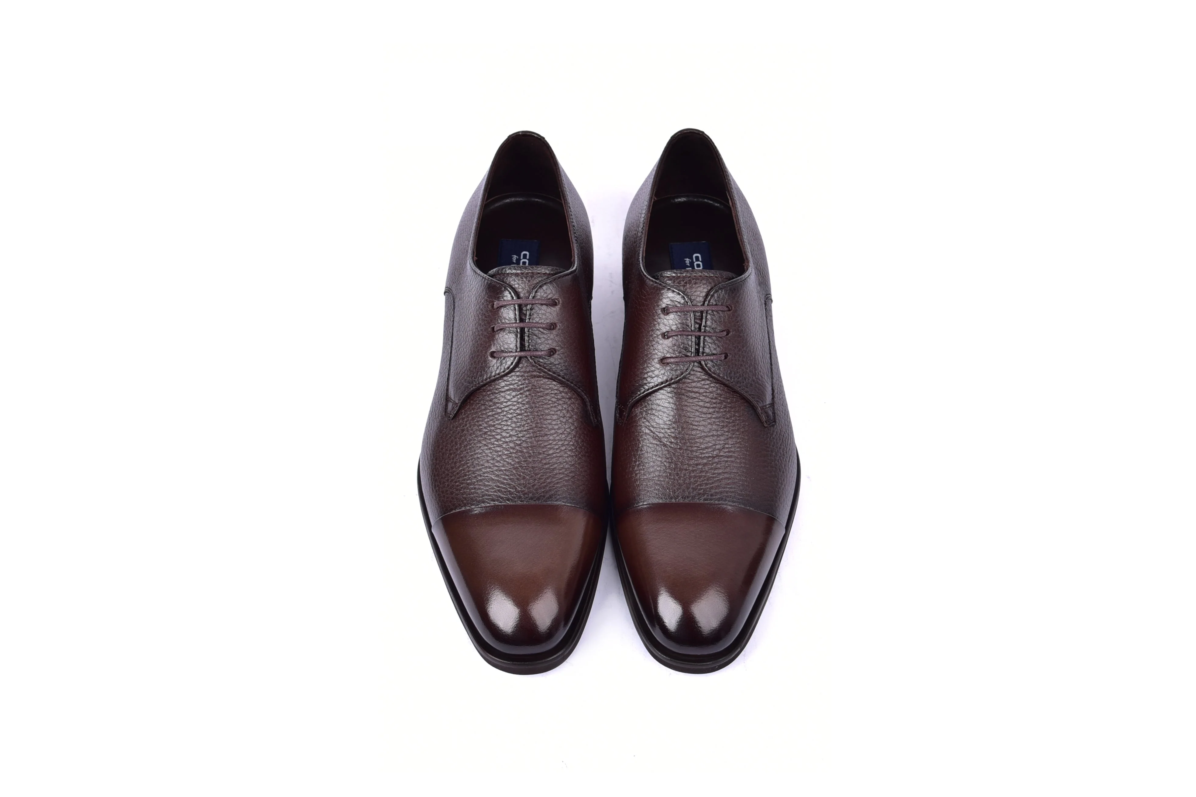 C001106-6793 Cap Toe Deer Skin- Brown - Image 4