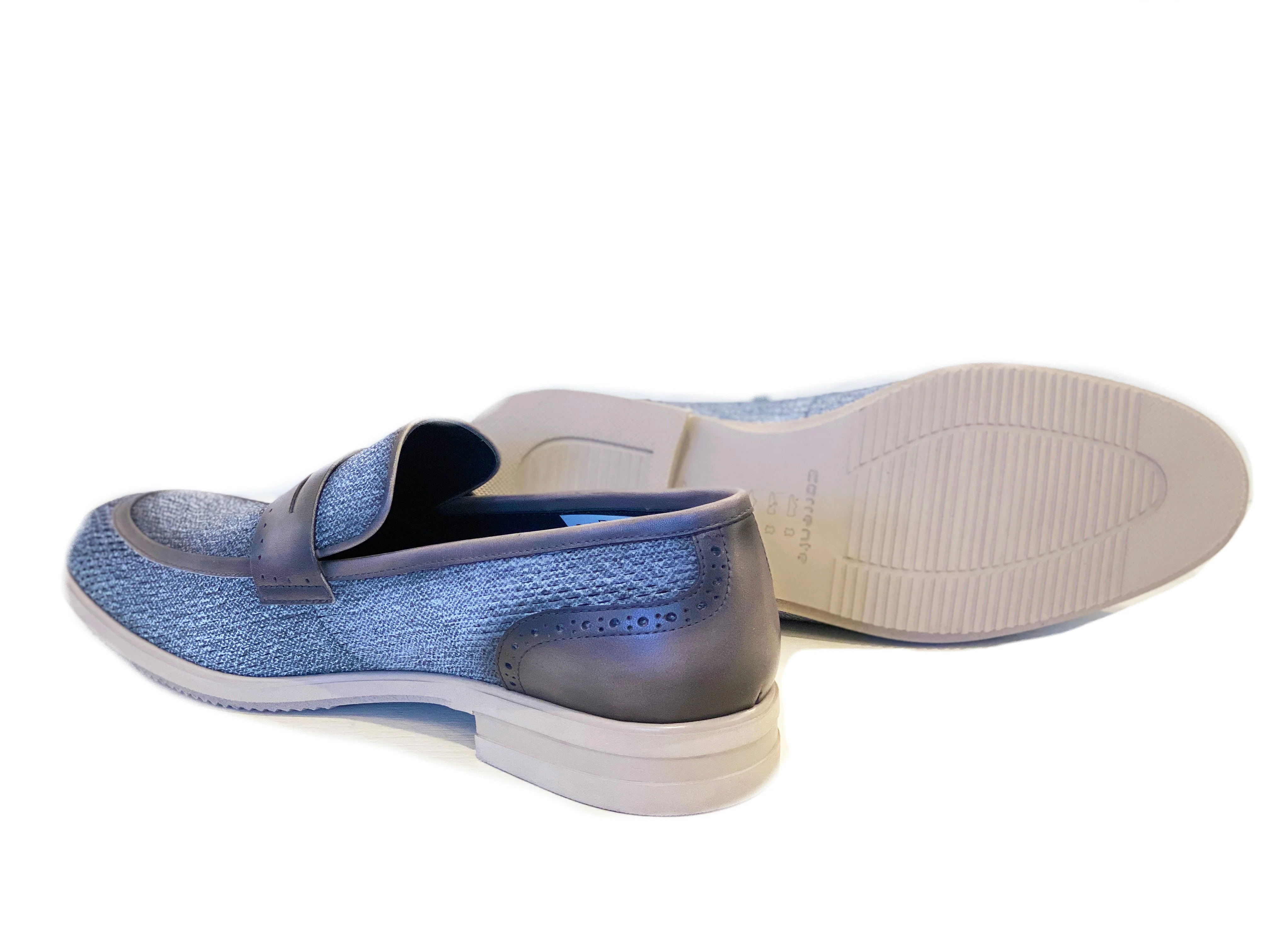 C0018-5496 Contrast Penny Loafer-Jeans - Image 3