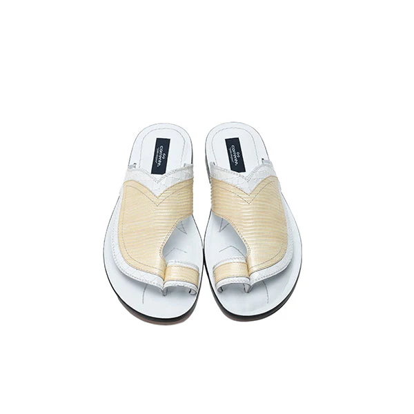 C006-Corrente 5831 Sandal- white - Image 3
