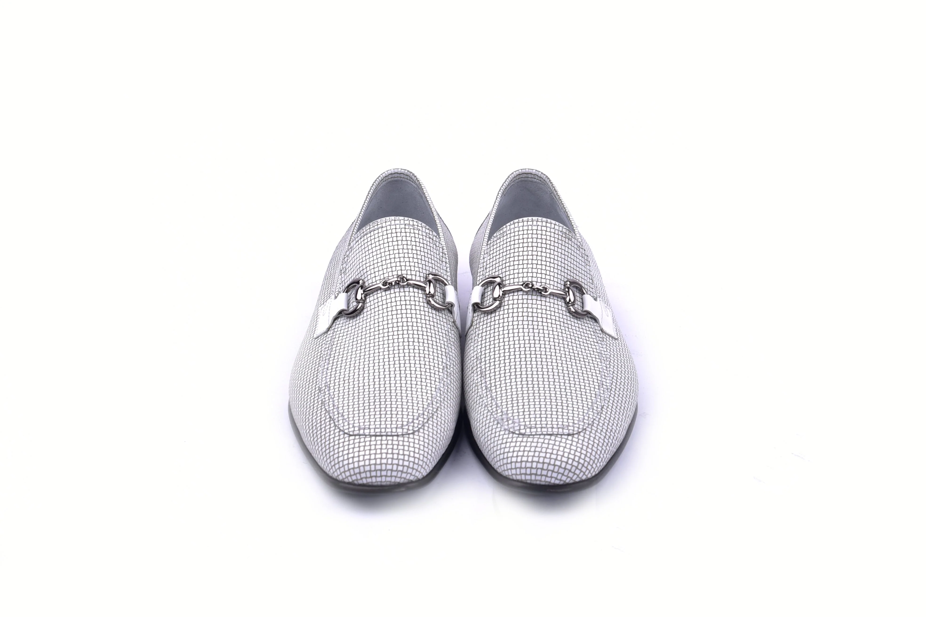 C02021-6091 Laser Designed Leather-White - Image 4