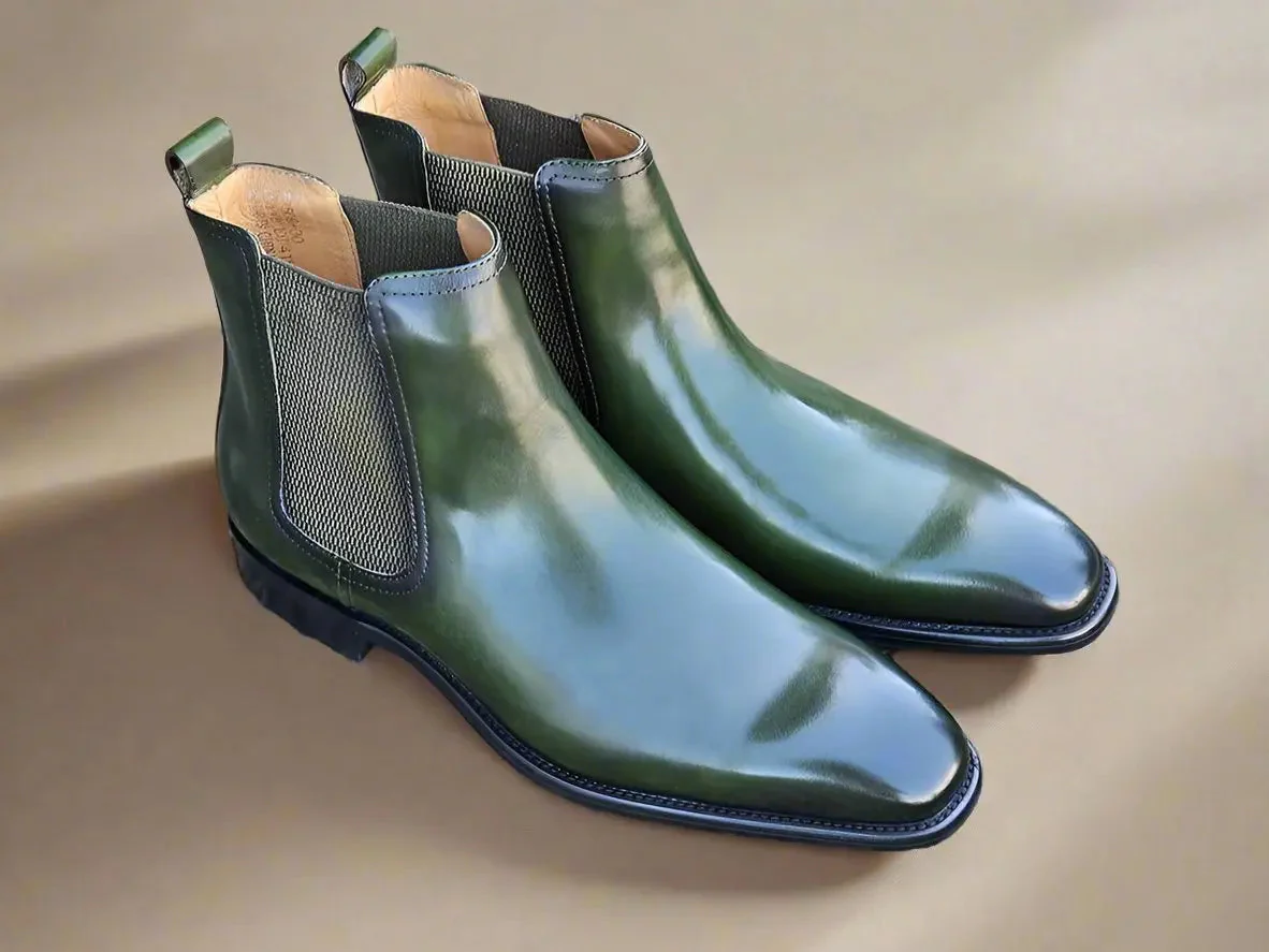 Calfskin Leather Chelsea Boot - Image 10