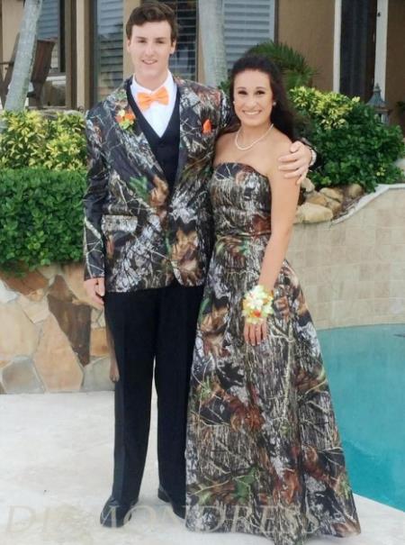 Camouflage Tuxedo - Camo Wedding Suit - Image 9