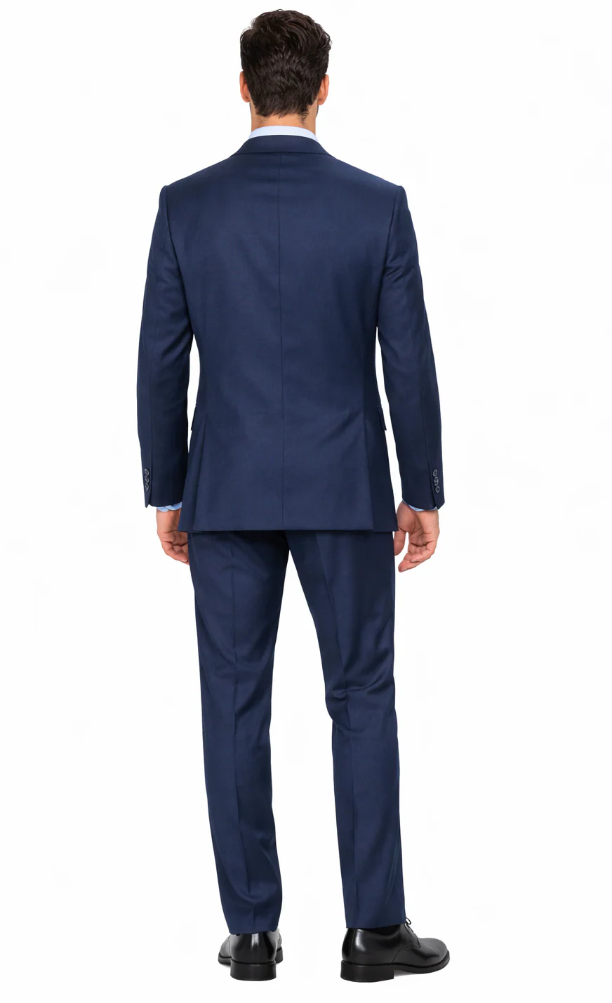 Carlo Lusso French Blue Two-button Suit - Image 2