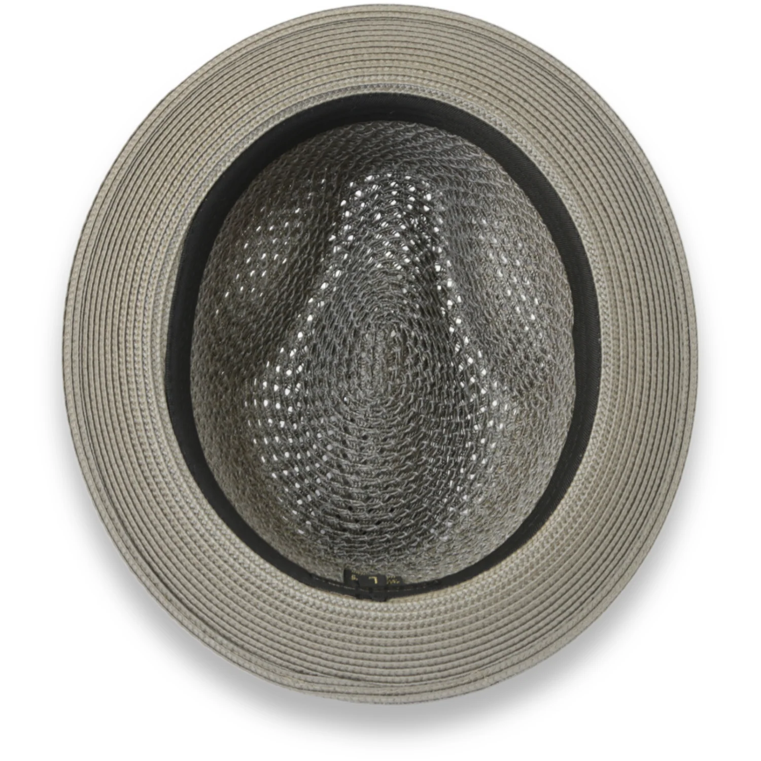 Castor Crushable Straw Hat Fedora in Olive - Image 3