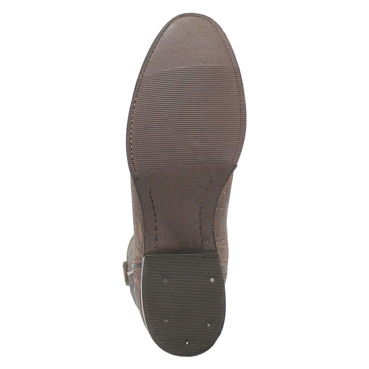 Dingo Cement Lizard Print Snip Toe Leather Boots - Image 4