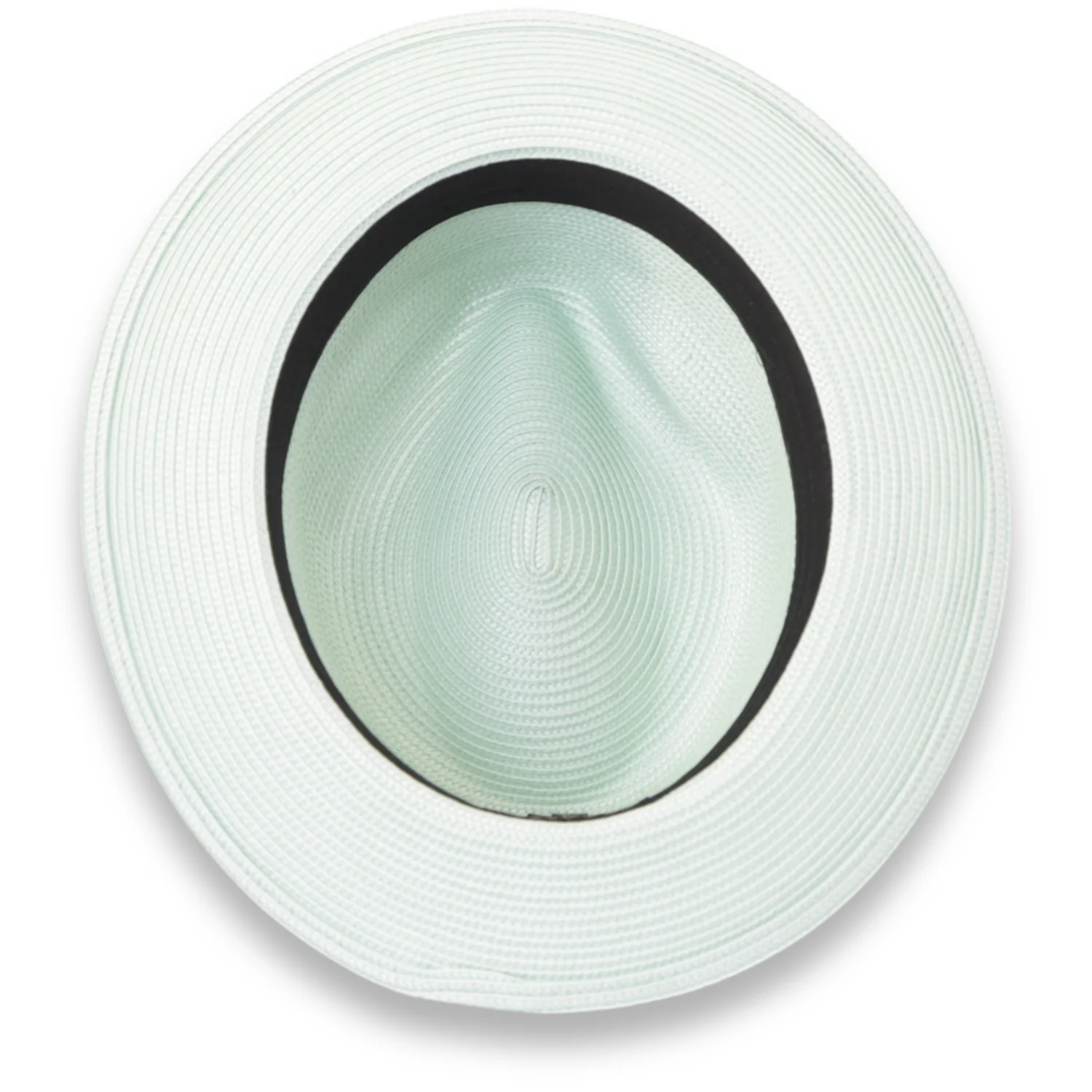 Tapa Crushable Straw Hat Fedora in Jade - Image 3