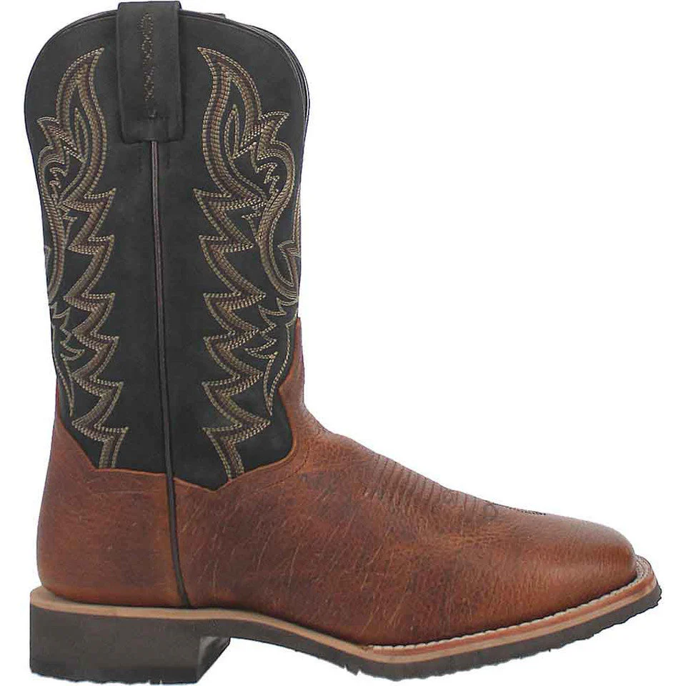 Dan Post Boldon Men’s Cognac Square Toe Leather Boot - Image 2