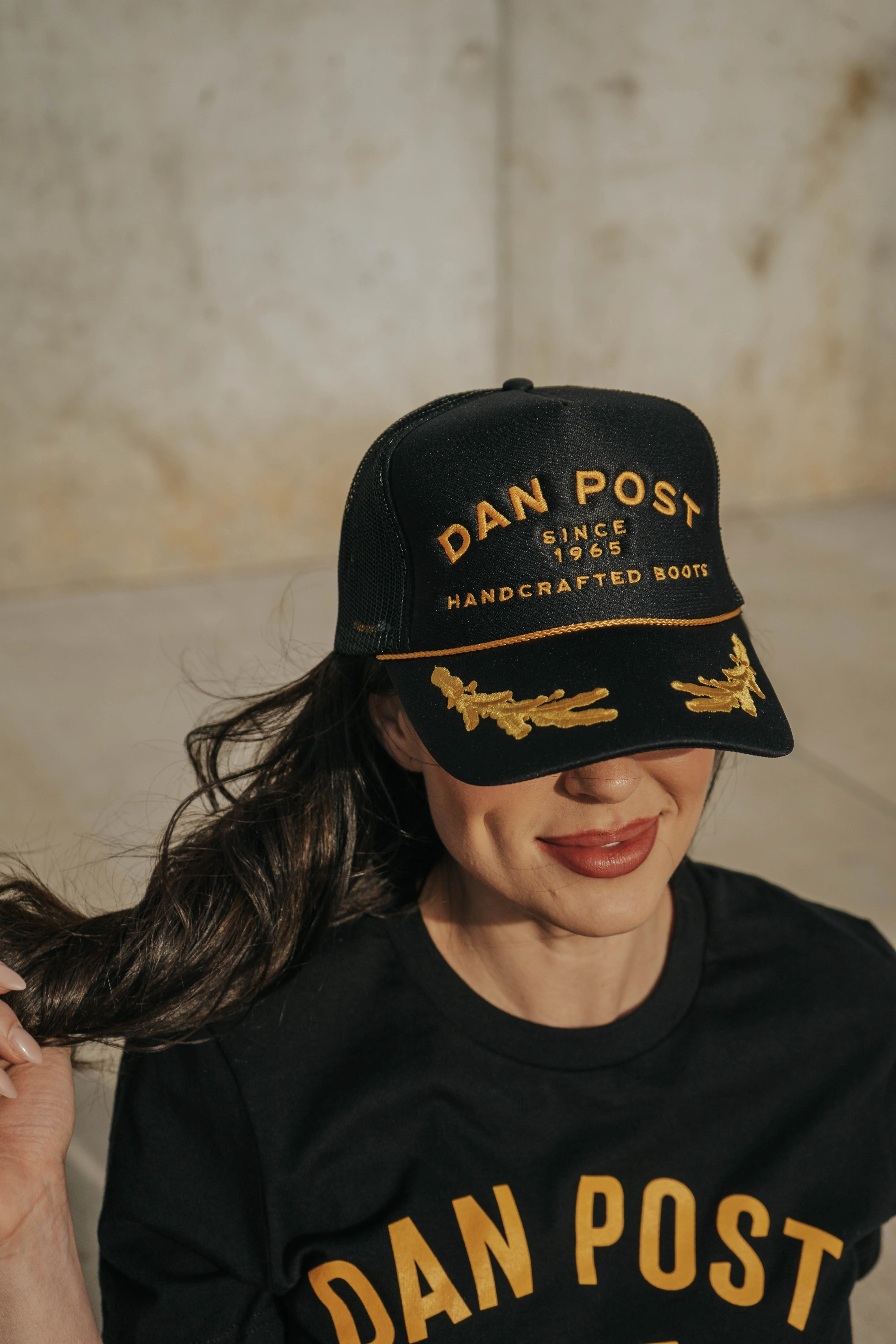 Dan Post Crown Trucker Hat - Image 2