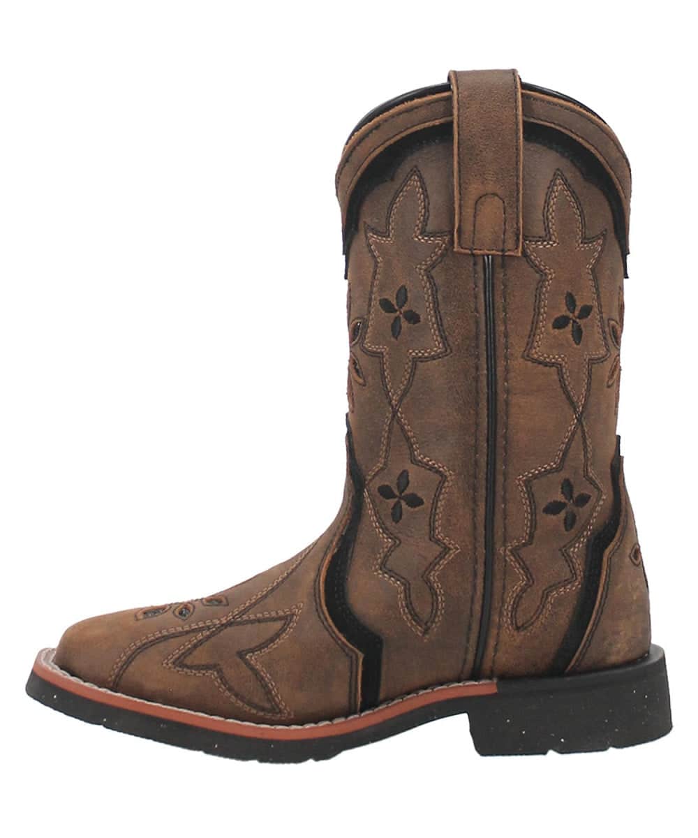 Dan Post Girls' Posy Square Toe Boot - Image 2
