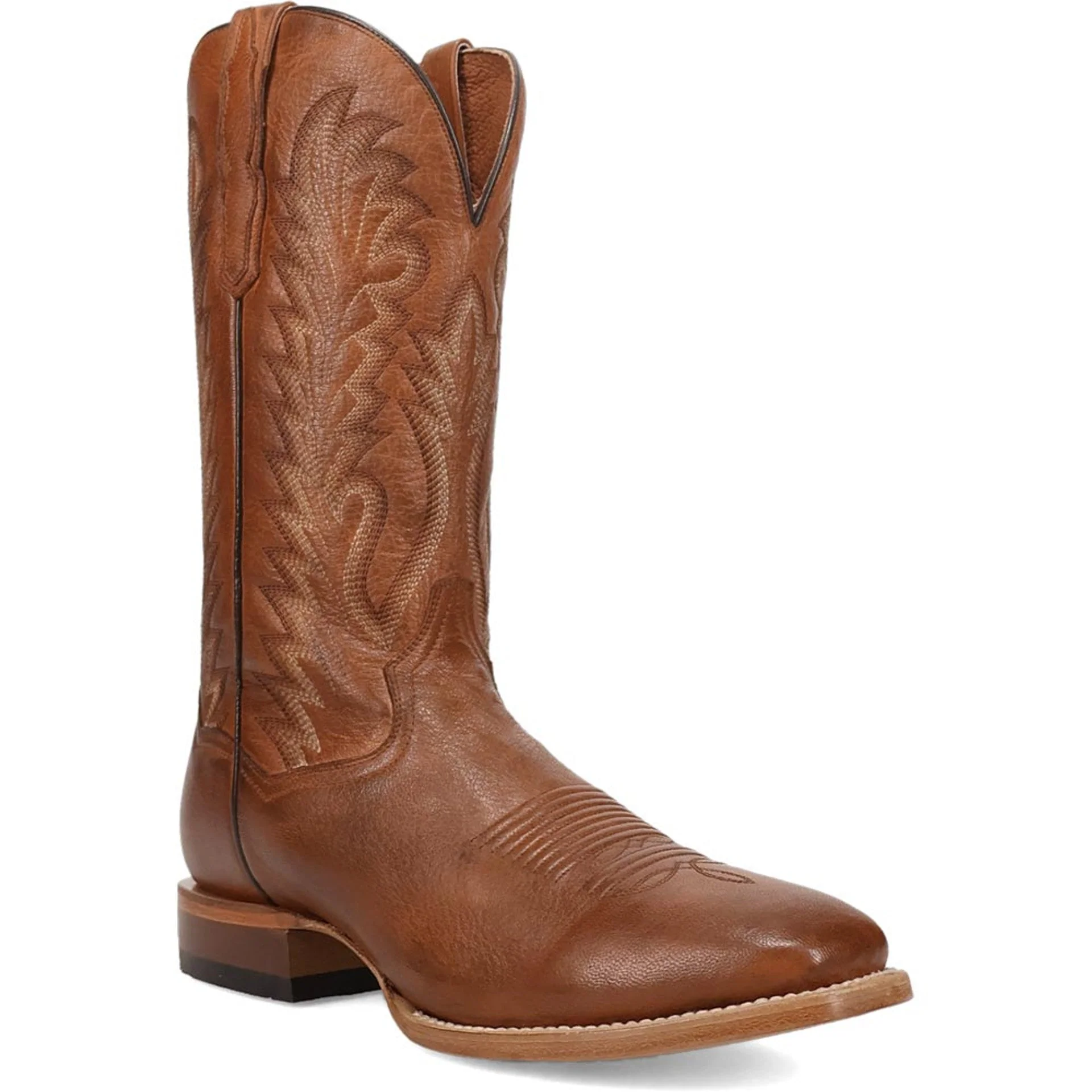 Dan Post Men’s Jerry Honey 13 ROM Toe Cowboy Boot - Image 4