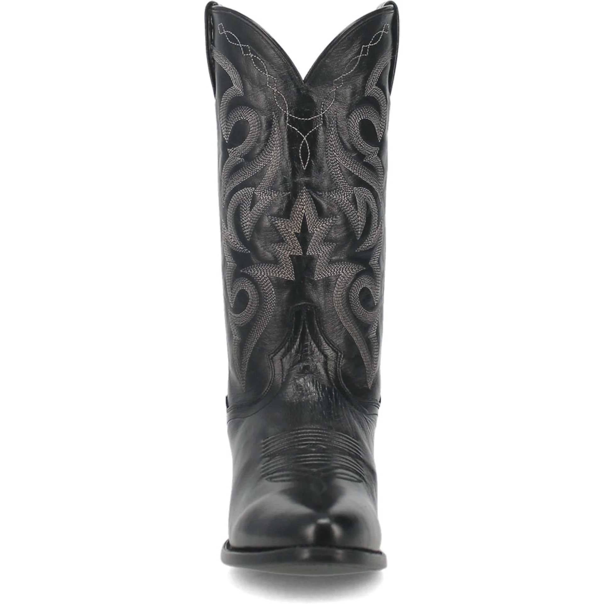 Dan Post Men’s Milwaukee 13 Round Medium Toe Black Leather Cowboy Boot - Image 5