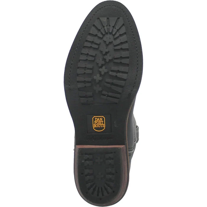 Dan Post Men's Alburquerque Work Boots Waterproof - Black - Image 4