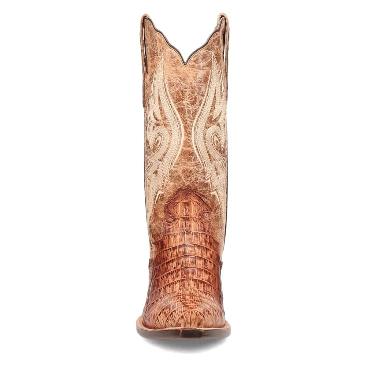 Dan Post Men's Berkeley Genuine Caiman Snip Toe Boots - Sand DP3063 - Image 5