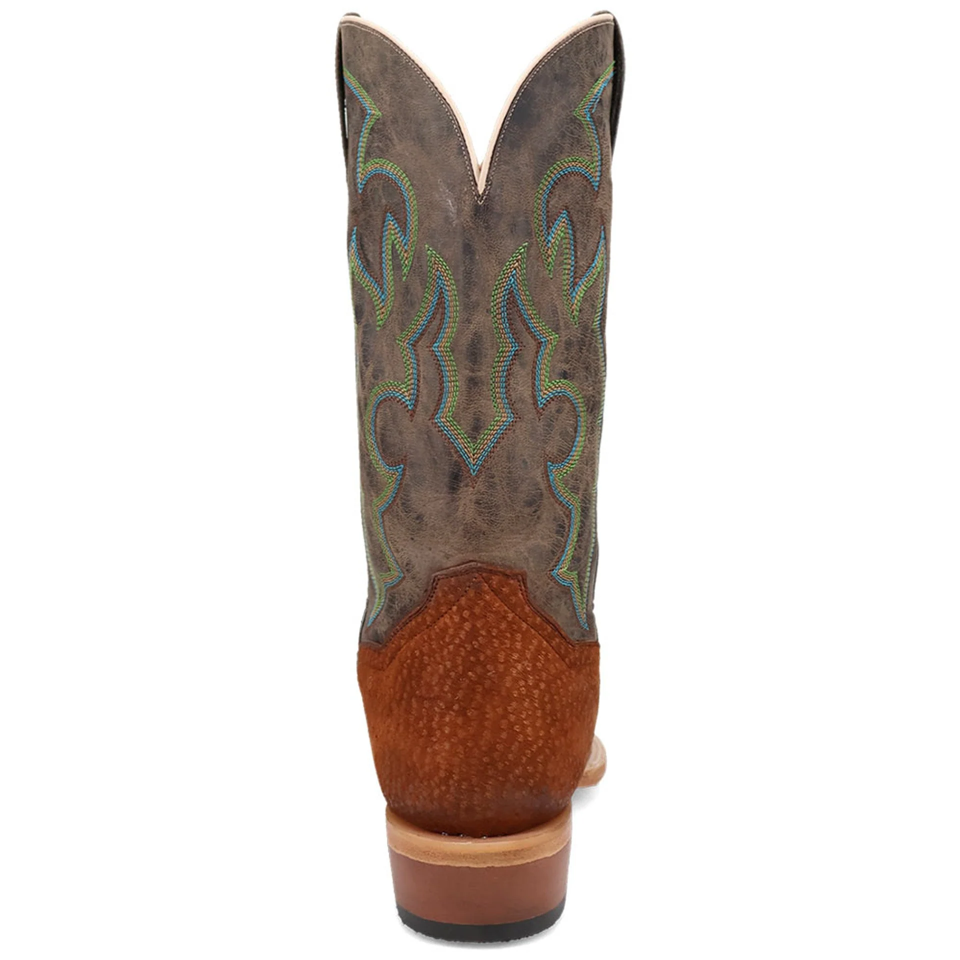 Dan Post Mens Cappy Brown Carpincho Leather Western Boots - Image 3
