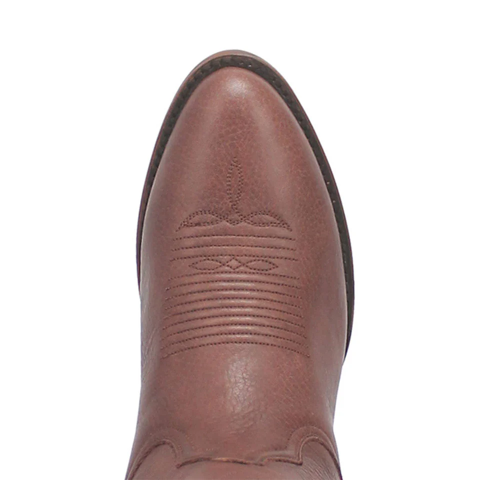 Dan Post Men's Medium Toe Western Pike Brown Boots - Image 4