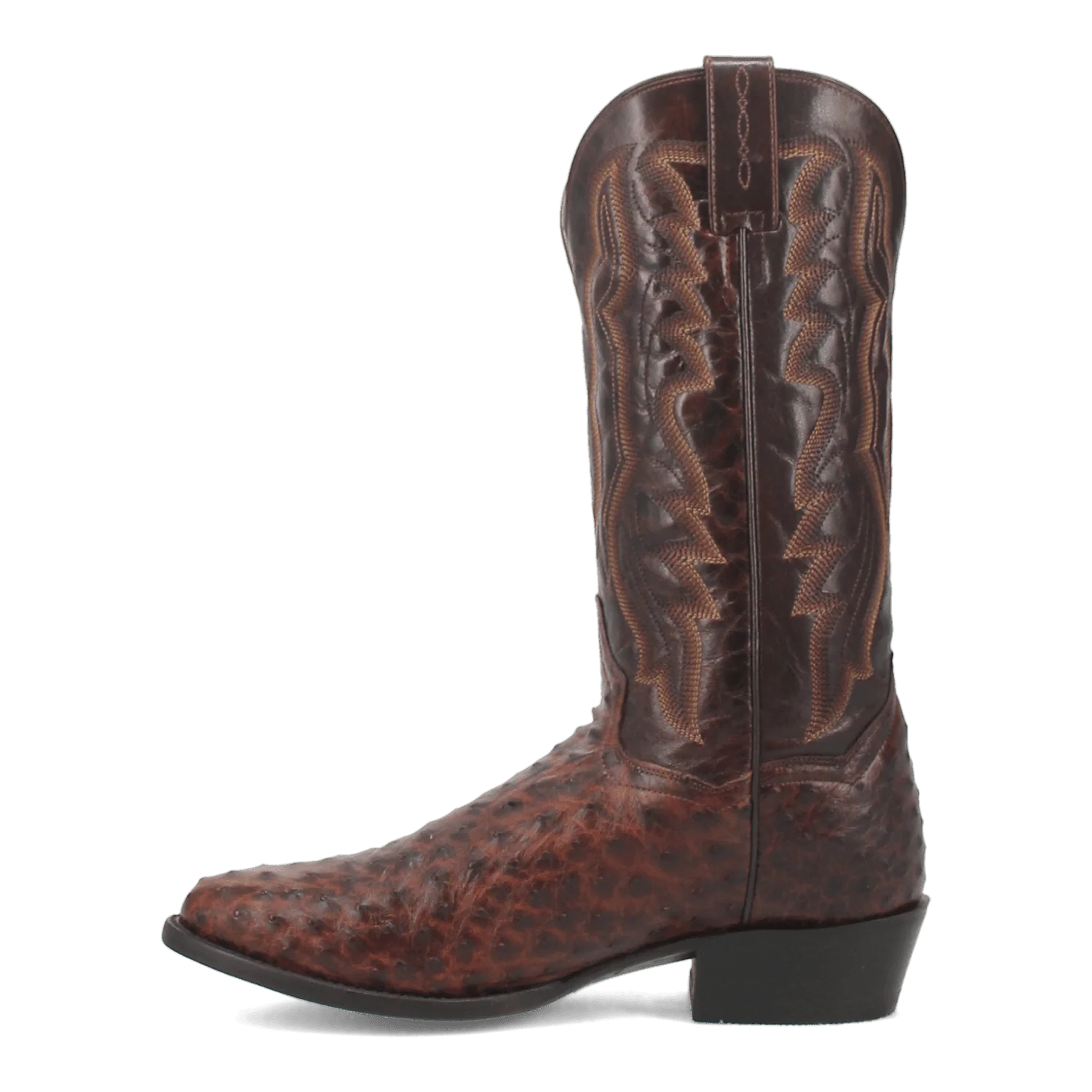 PERSHING FULL QUILL OSTRICH BOOT - Image 3