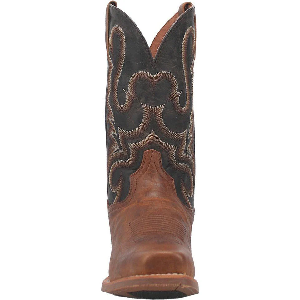 Dan Post Richland Saddle Square Toe Leather Boot