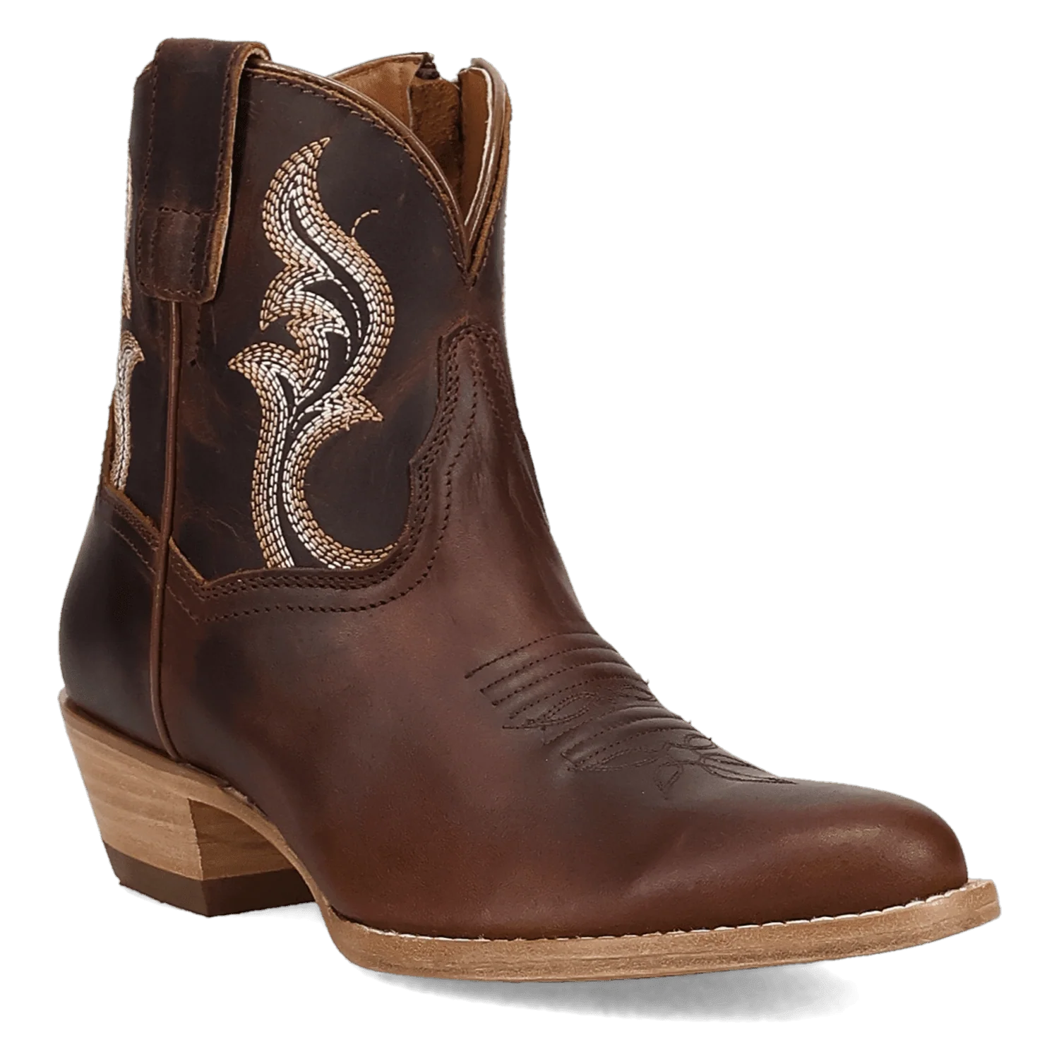 RUSTIC CHARM LEATHER BOOTIE