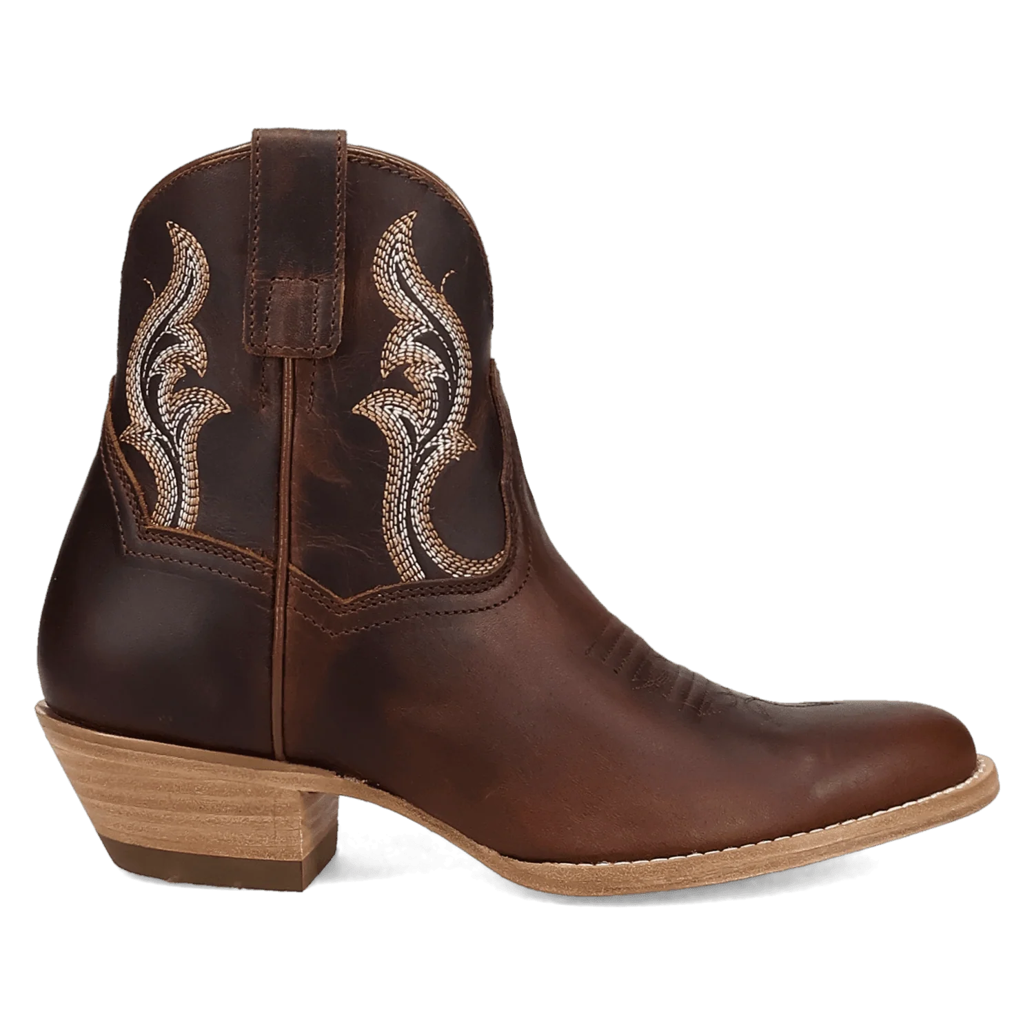 RUSTIC CHARM LEATHER BOOTIE - Image 2
