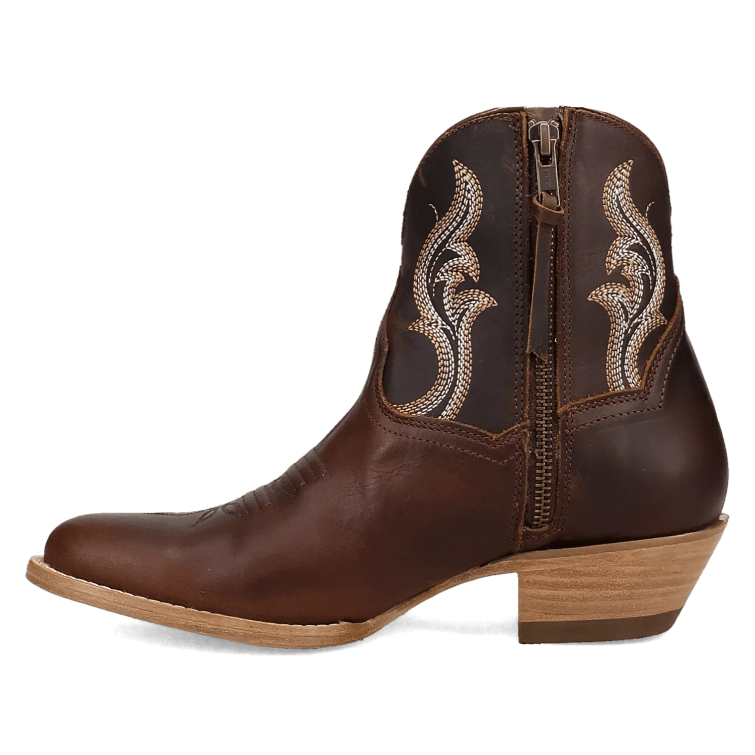 RUSTIC CHARM LEATHER BOOTIE - Image 3