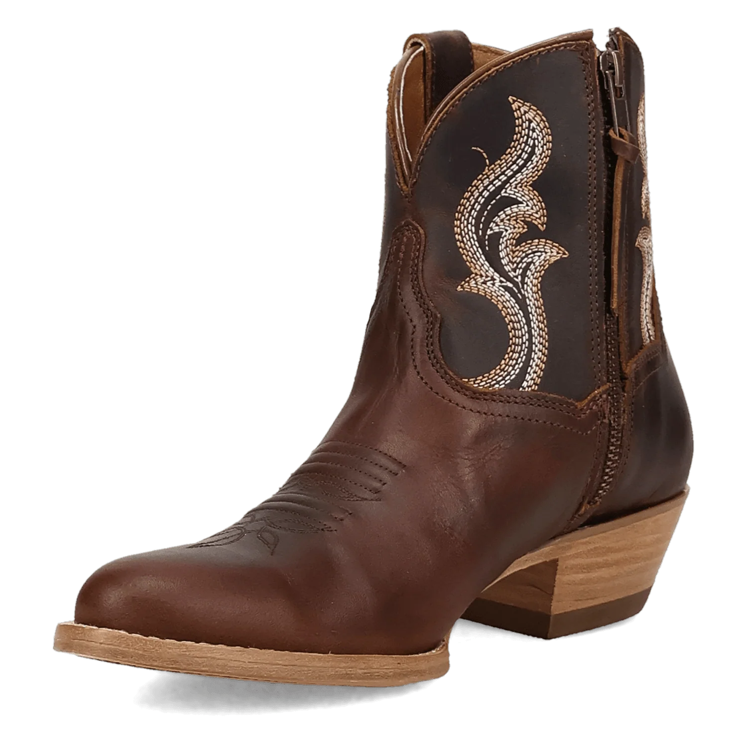 RUSTIC CHARM LEATHER BOOTIE - Image 8