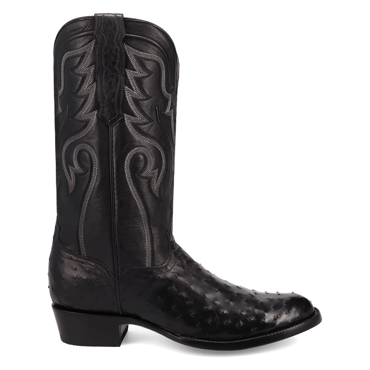 STANFORD FULL QUILL OSTRICH BOOT - Image 2