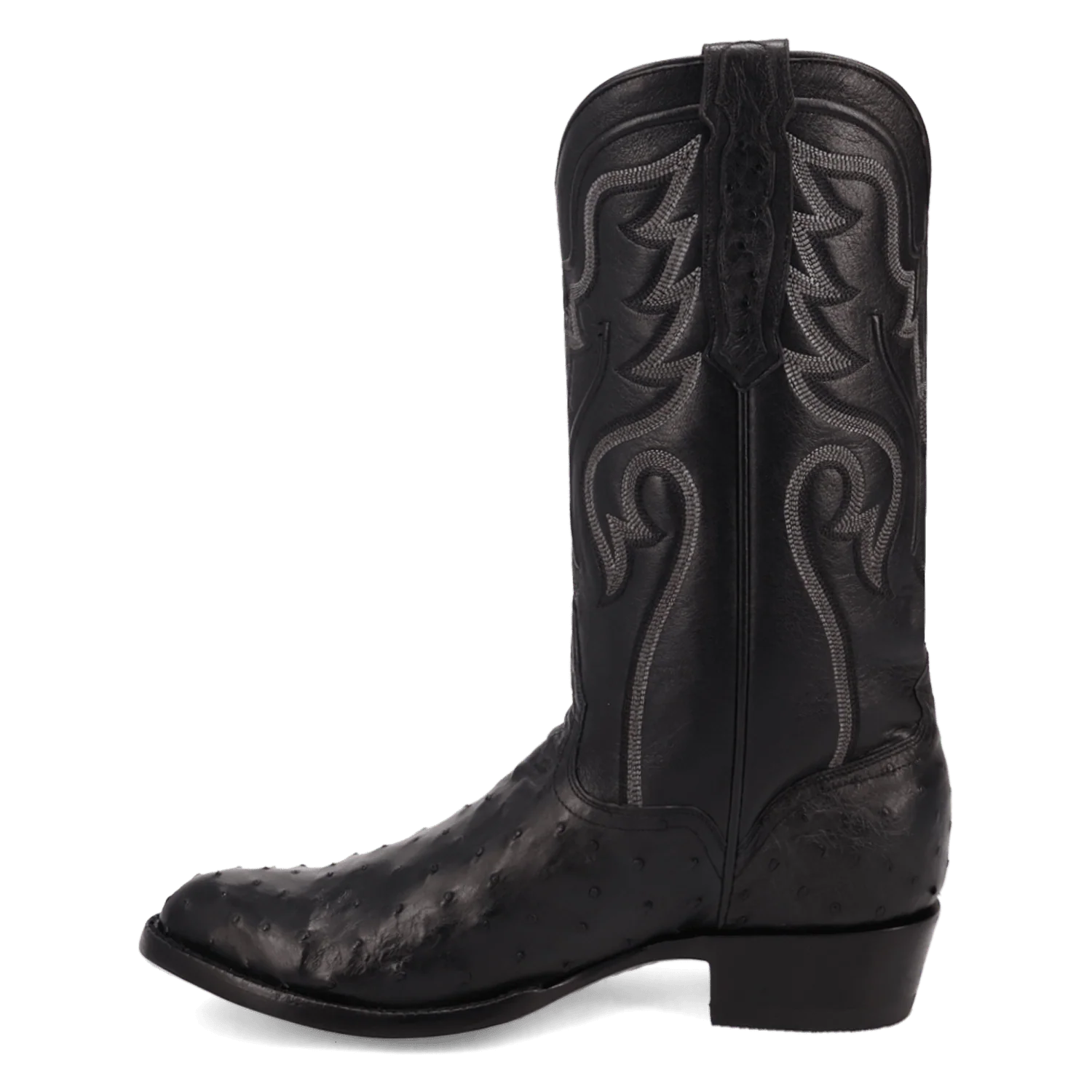 STANFORD FULL QUILL OSTRICH BOOT - Image 3