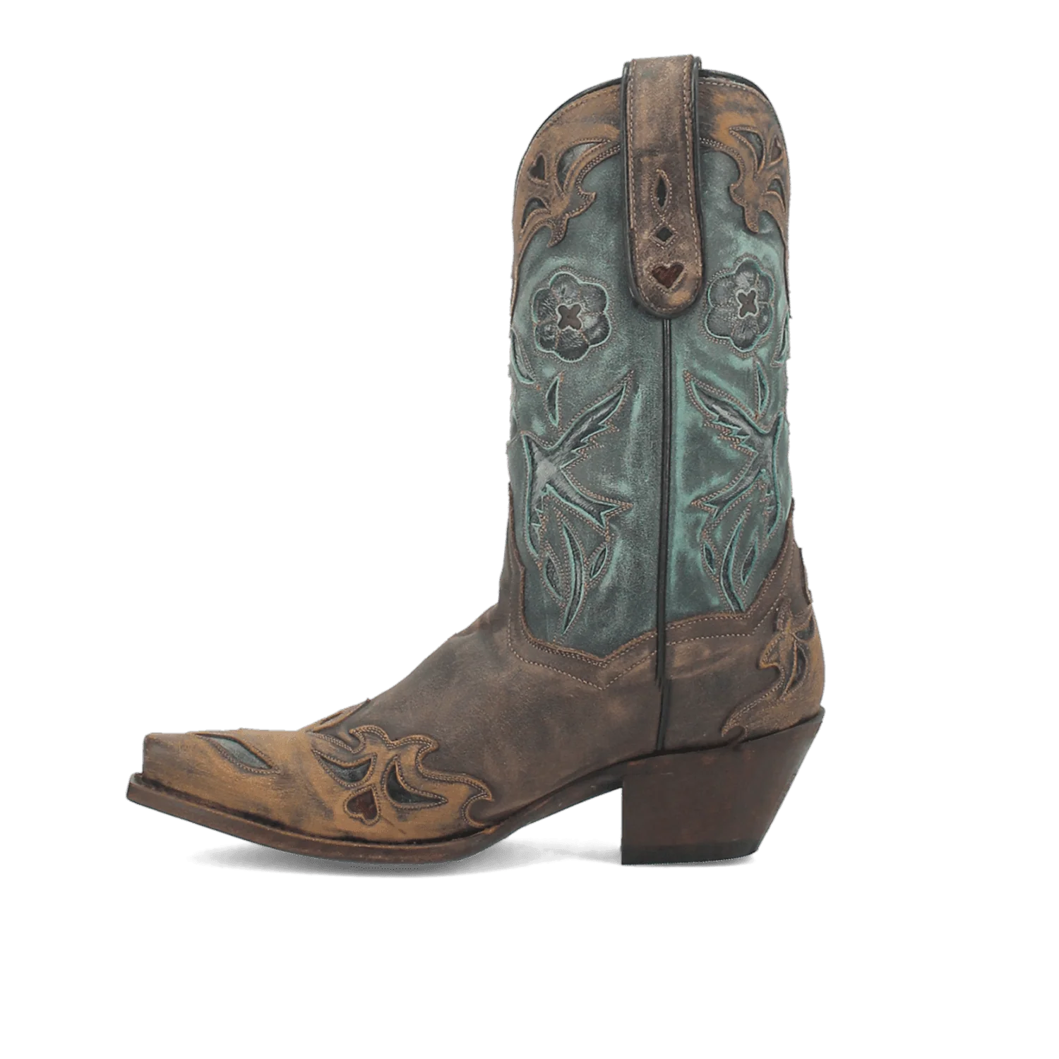 VINTAGE BLUEBIRD LEATHER BOOT - Image 3