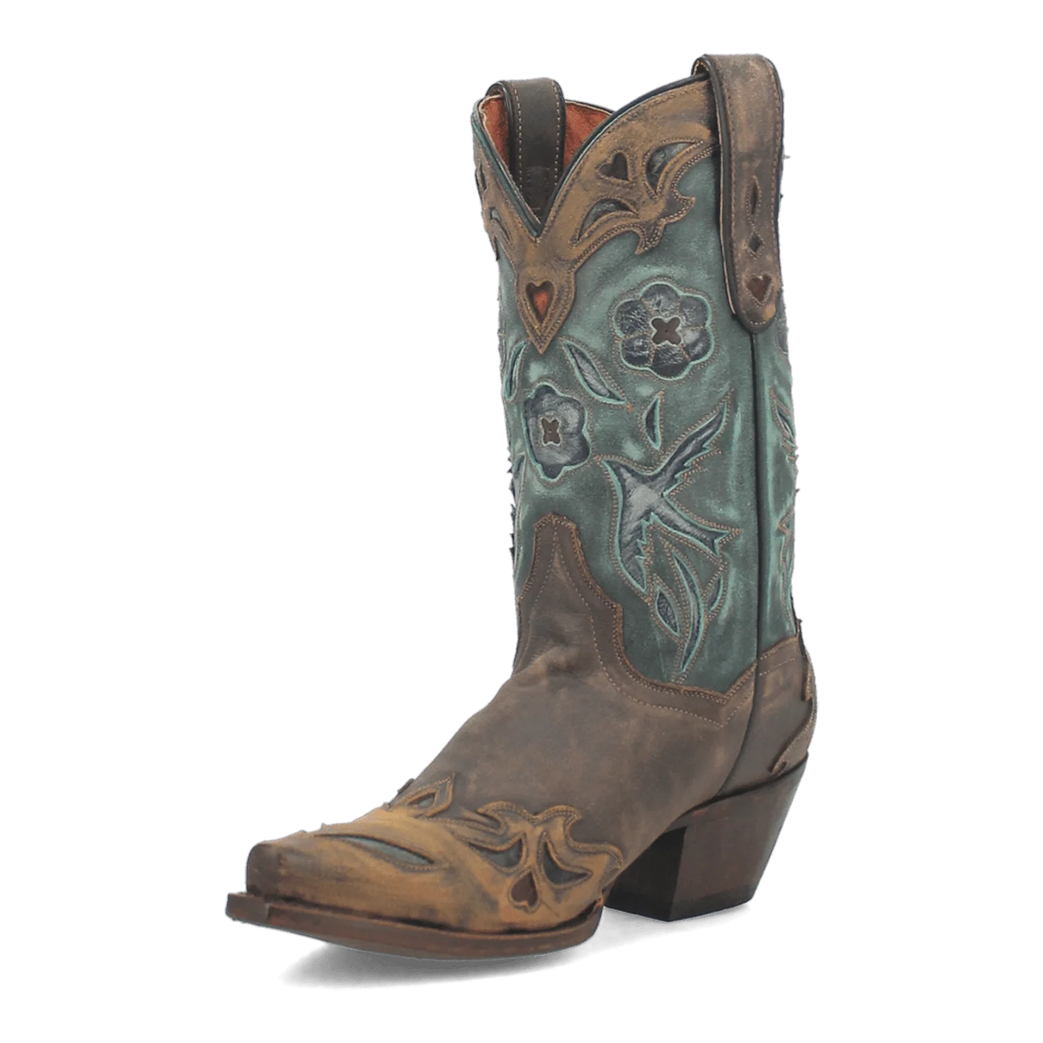 VINTAGE BLUEBIRD LEATHER BOOT - Image 8