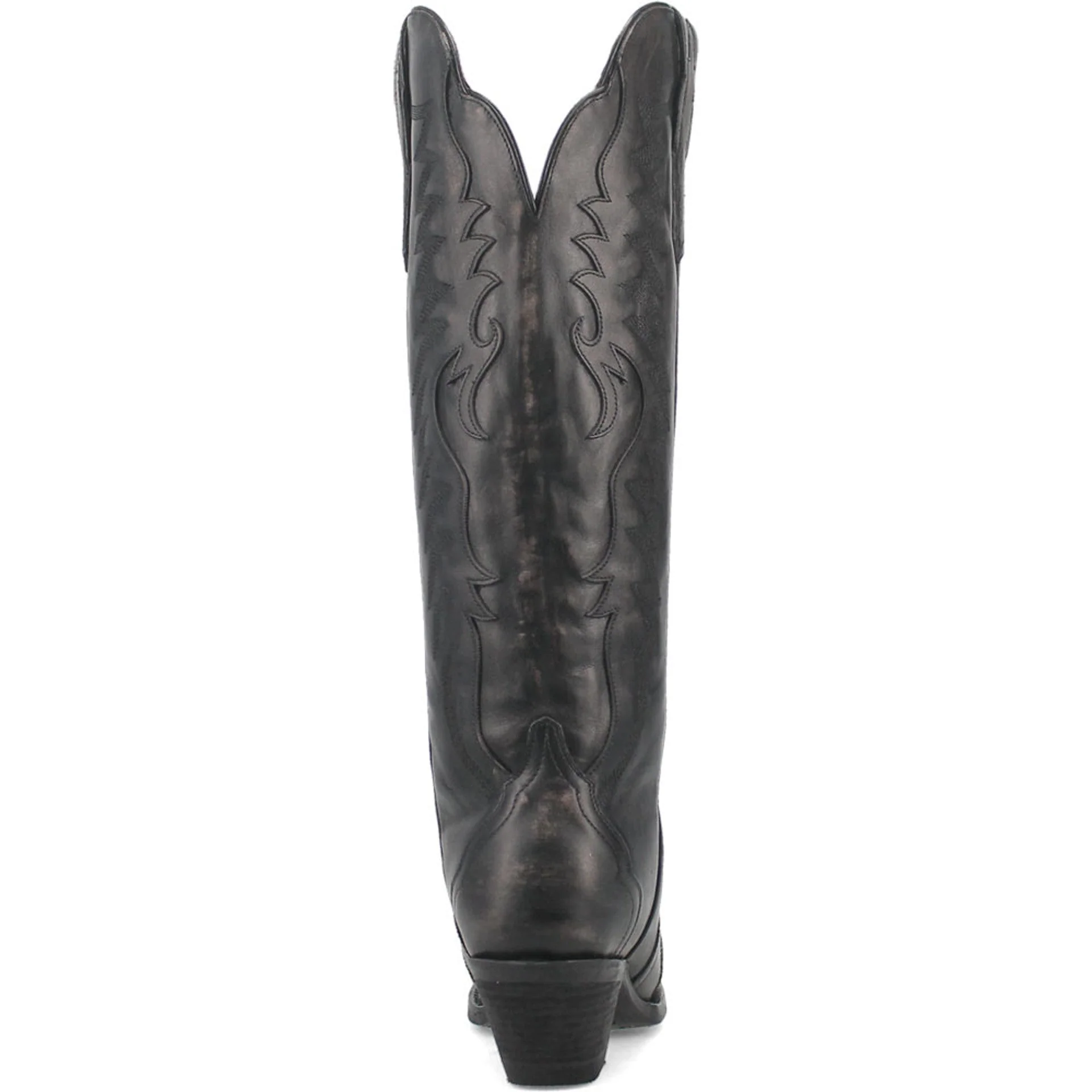 Dan Post Women’s Hallie Black 15 Snip Toe Medium Cowboy Boot - Image 5