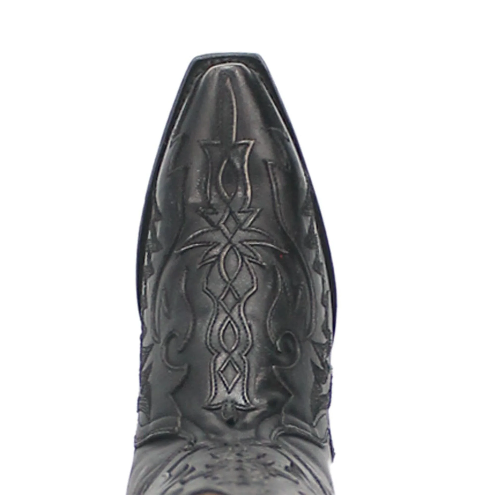 Dan Post Women’s Hallie Black 15 Snip Toe Medium Cowboy Boot - Image 6