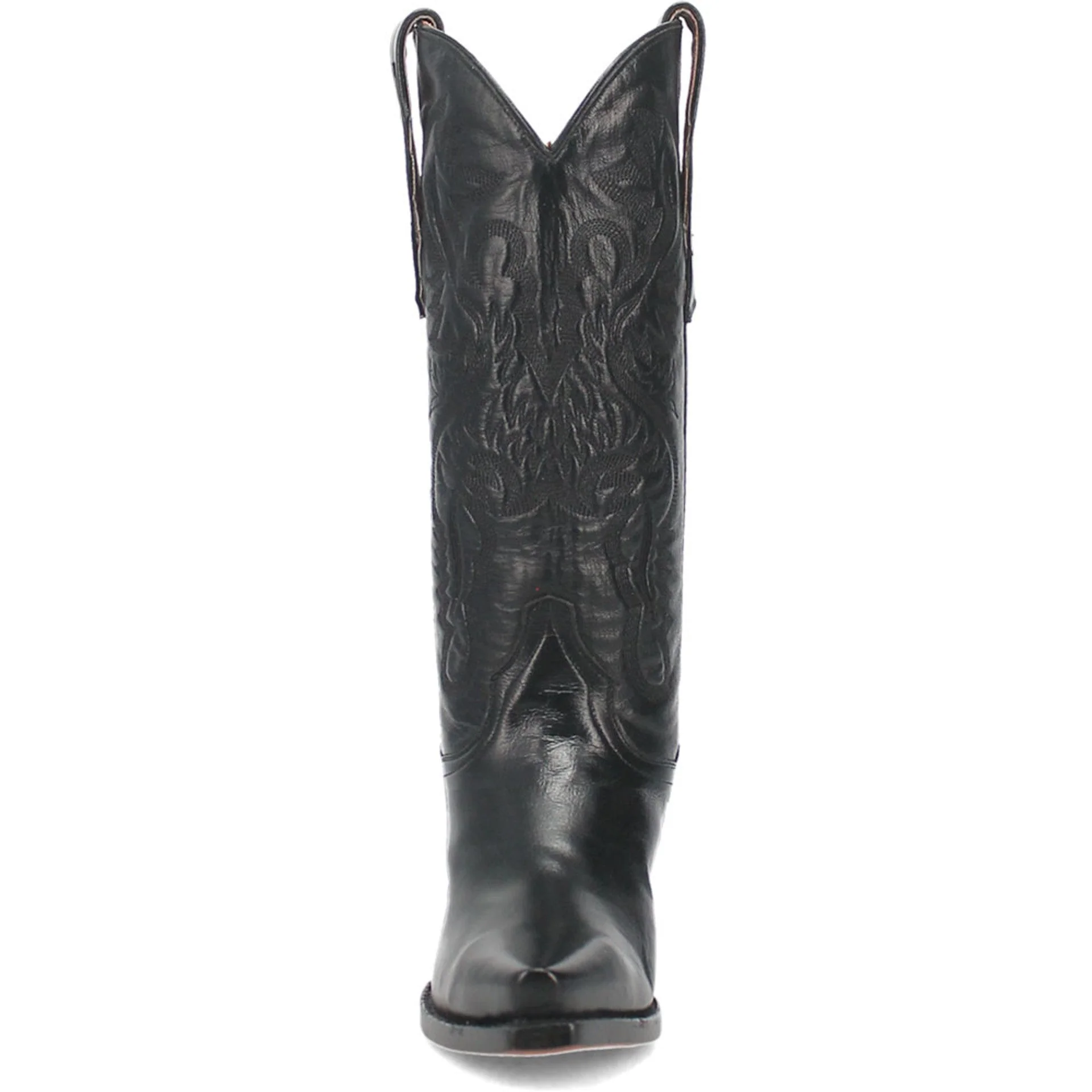 Dan Post Women’s Maria 13 Snip Toe Black Napalino Leather Fashion Boot - Image 2