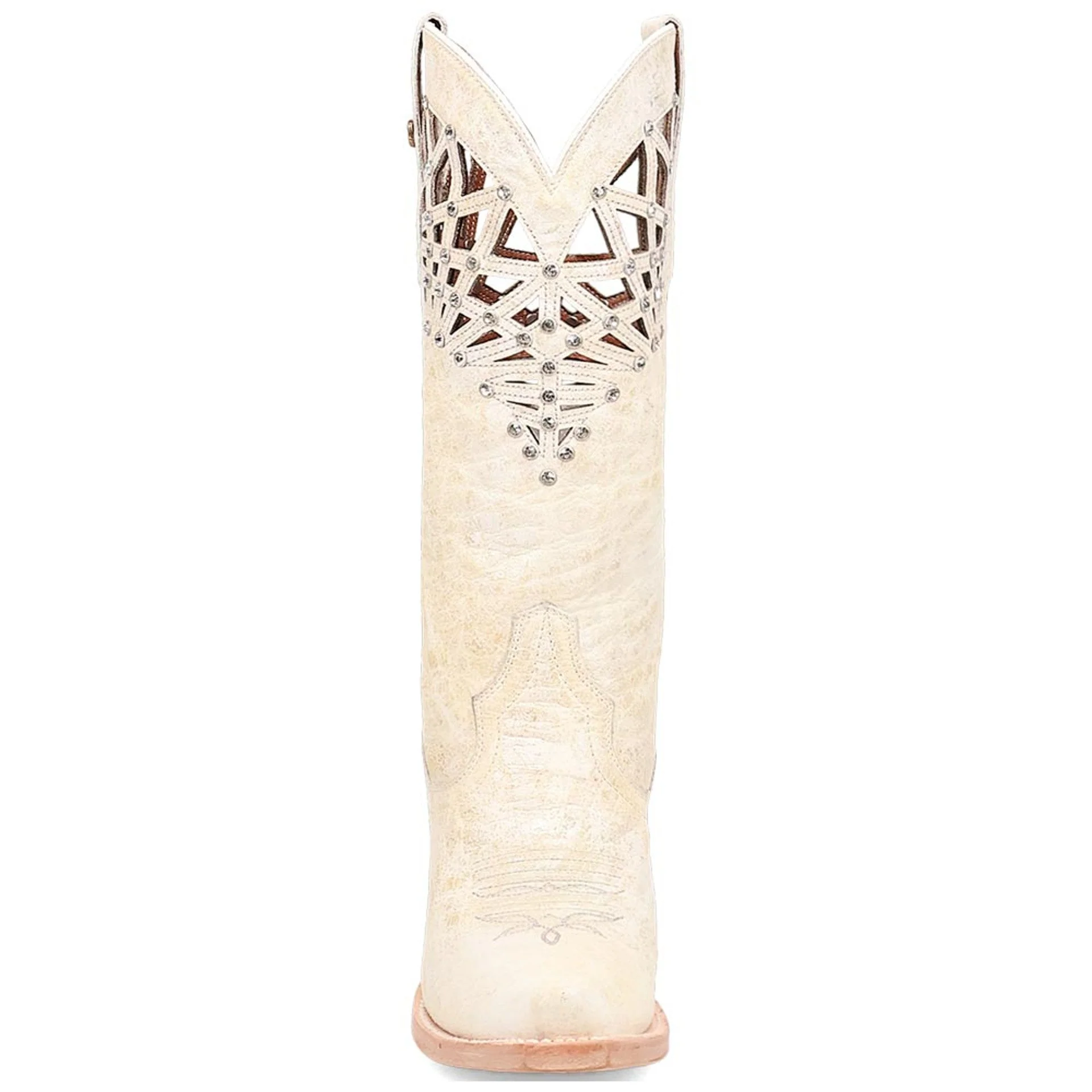 Dan Post Women's Miley Bone Snip Toe Medium Cowboy Boots - Image 4