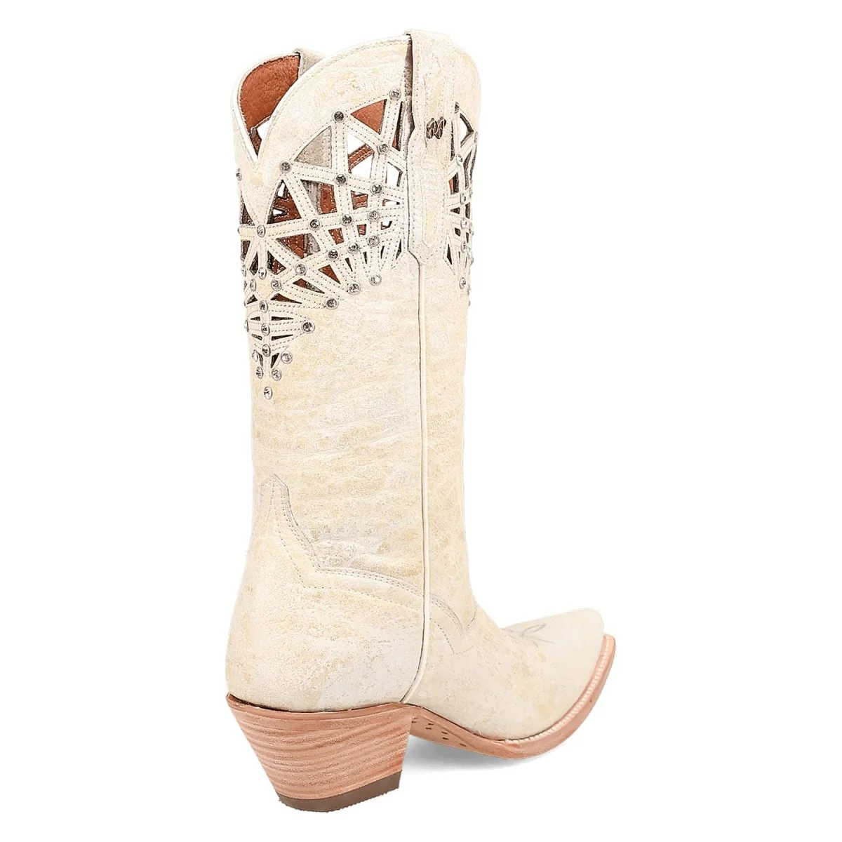 Dan Post Women's Miley Snip Toe Leather Boots - Bone DP7018 - Image 2