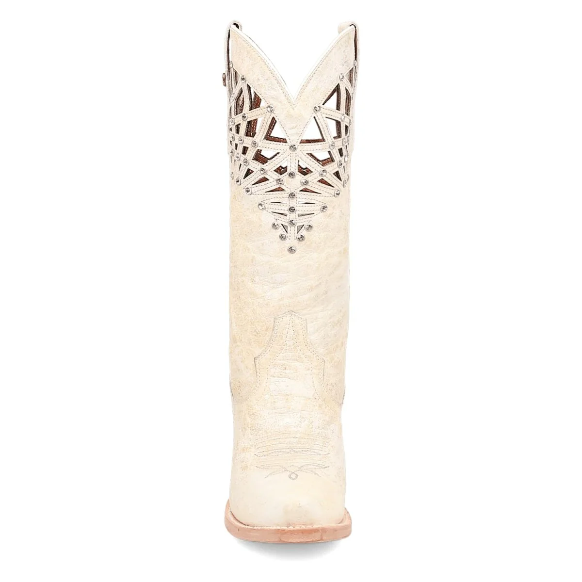 Dan Post Women's Miley Snip Toe Leather Boots - Bone DP7018 - Image 6