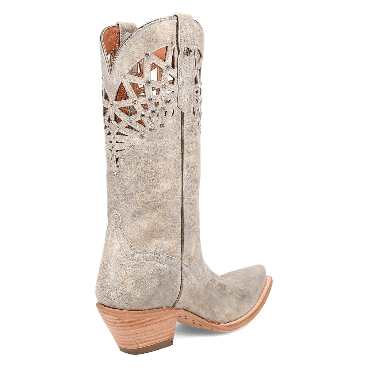 Dan Post Women's Miley Snip Toe Leather Boots - Gray DP7017 - Image 2