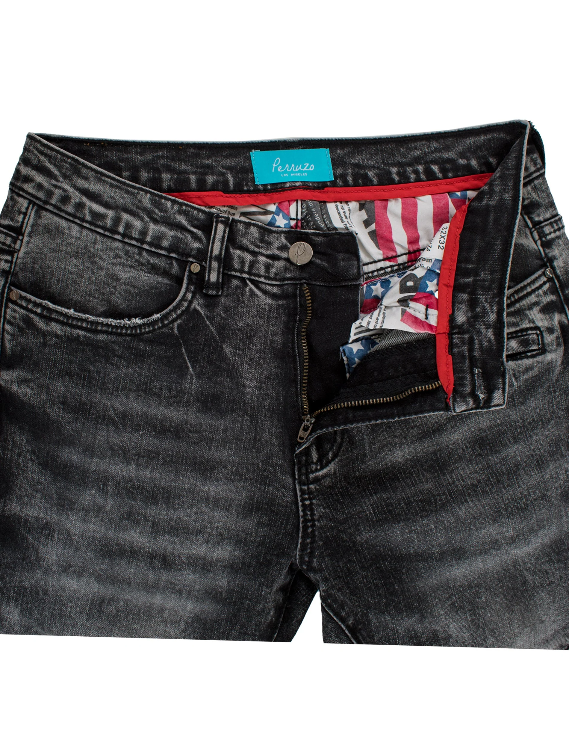 Moto Jean in distressed Black - Image 6
