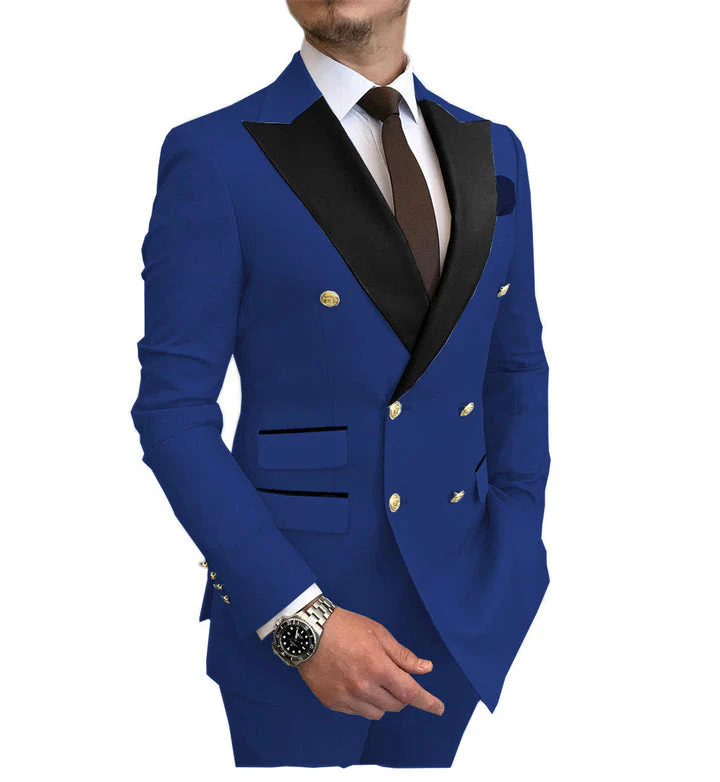 Double Breasted Tuxedo - Double Breasted Suit - "Groom Suit - Groom Tuxedo" - Wedding Suit - Image 3