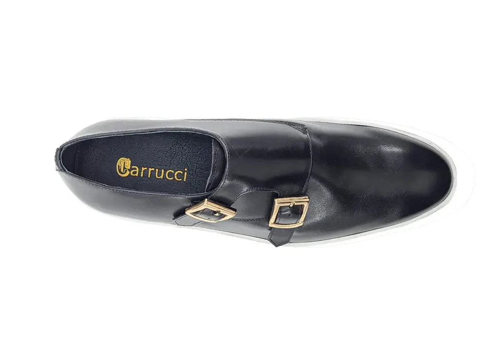 Double Monk Strap Leather Sneaker - Image 6