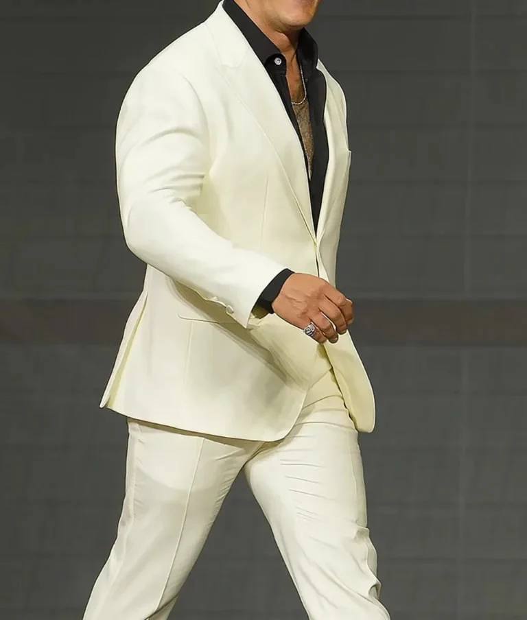 Dwayne Johnson Off White Blazer