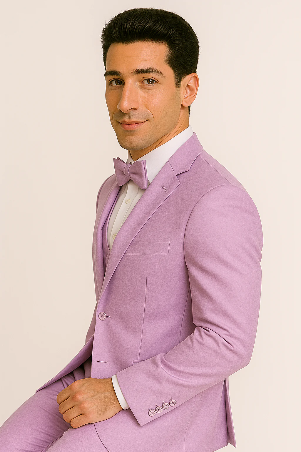 elite-Lavender-satin-suit-wedding-prom - Image 5