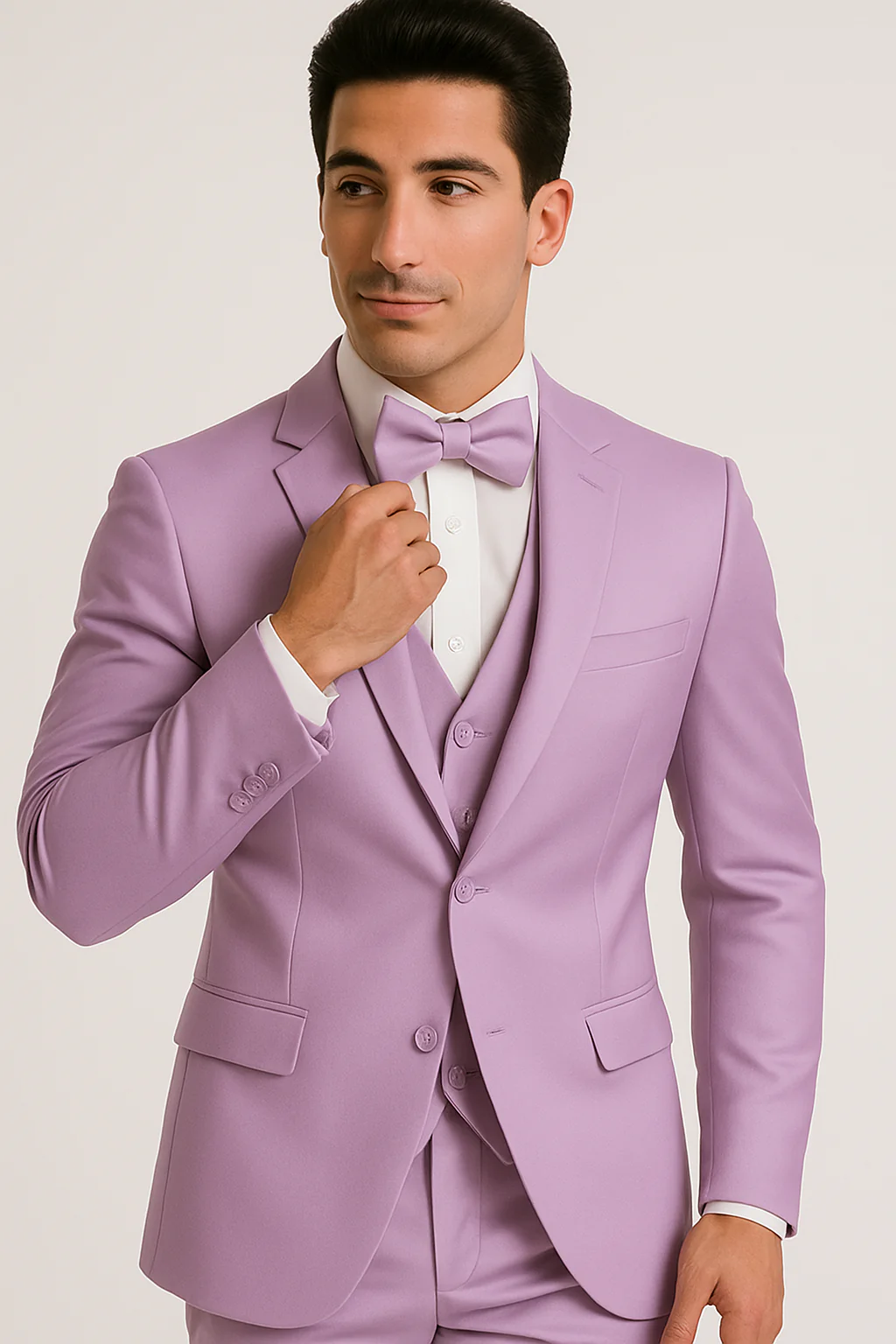 elite-Lavender-satin-suit-wedding-prom - Image 7