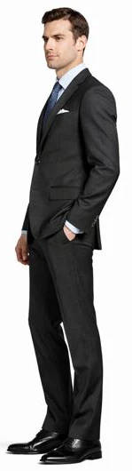 ENZO 150’s Super Wool 2-Button Suits in 6 Solid Colors - Image 8