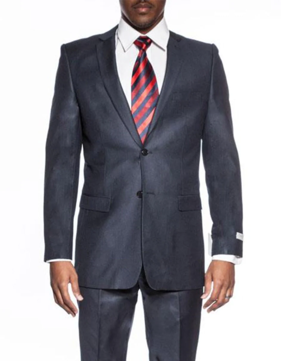 Extra Slim Fit Suit Mens Dark Navy Blue Suit For Men Extra Slim Fit Wedding Prom Skinny Suit