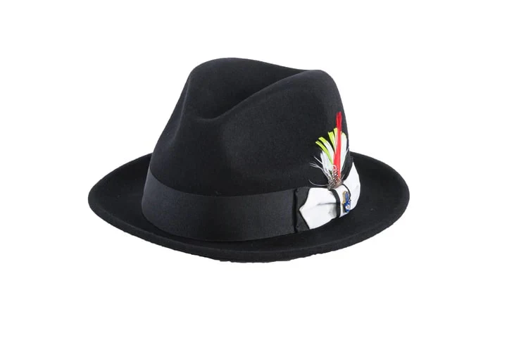 Fedora Hat in 10 Colors - 100% Australian Wool fabric - Image 31