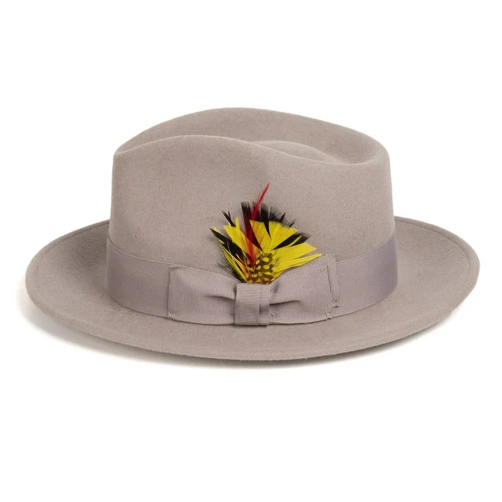 Fedora Hat in 10 Colors - 100% Australian Wool fabric - Image 44