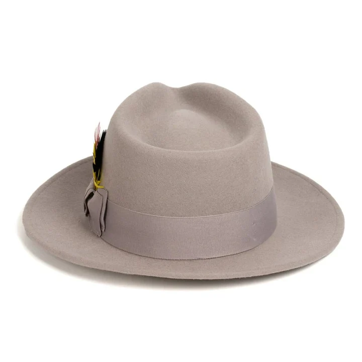 Fedora Hat in 10 Colors - 100% Australian Wool fabric - Image 45