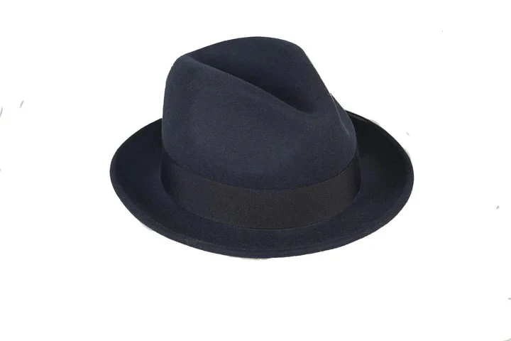 Fedora Hat in 10 Colors - 100% Australian Wool fabric - Image 49