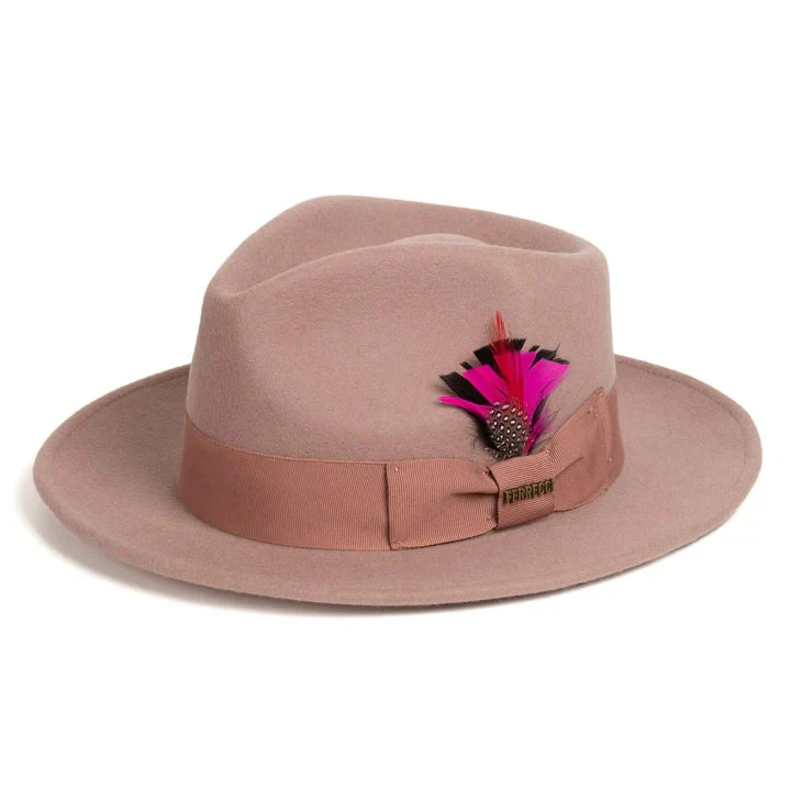 Fedora Hat in 10 Colors - 100% Australian Wool fabric - Image 54