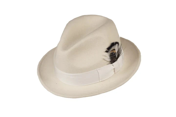 Fedora Hat in 10 Colors - 100% Australian Wool fabric - Image 62